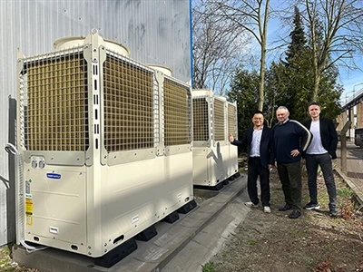 Gids voor luchtwarmtepompen voor commerciële projecten