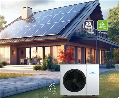 R32 Home Verwarming Monoblok Warmtepomp